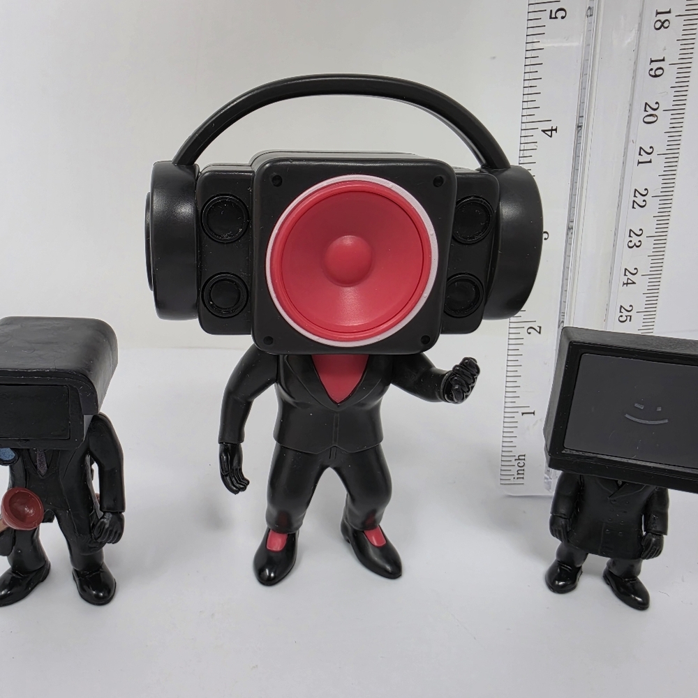 Skibidi Toilet Mystery Collector Series Figure Giant Speakerman Lot of 3